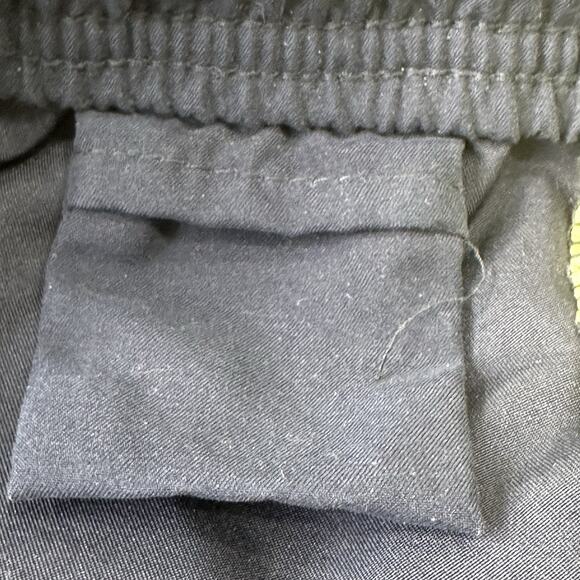 Vintage Nike Pants Womens M Silver Tag Blue Yellow Track Pants Swoosh Y2K 29x32 - Picture 8 of 14